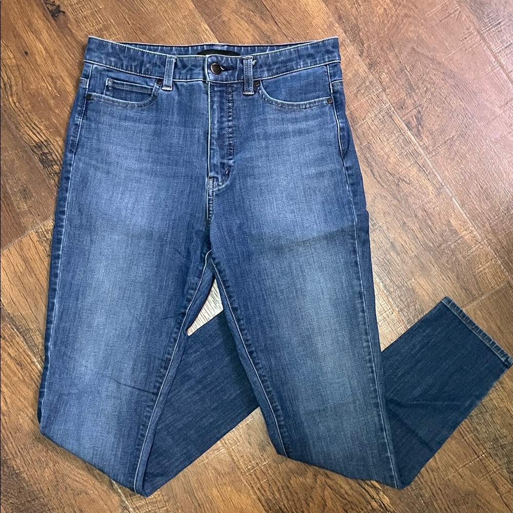 Uniqlo Women's Skinny Jeans in Deep Blue